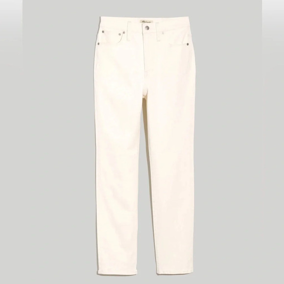 High Rise Perfect Vintage Jean in tile white - Picture 2 of 8